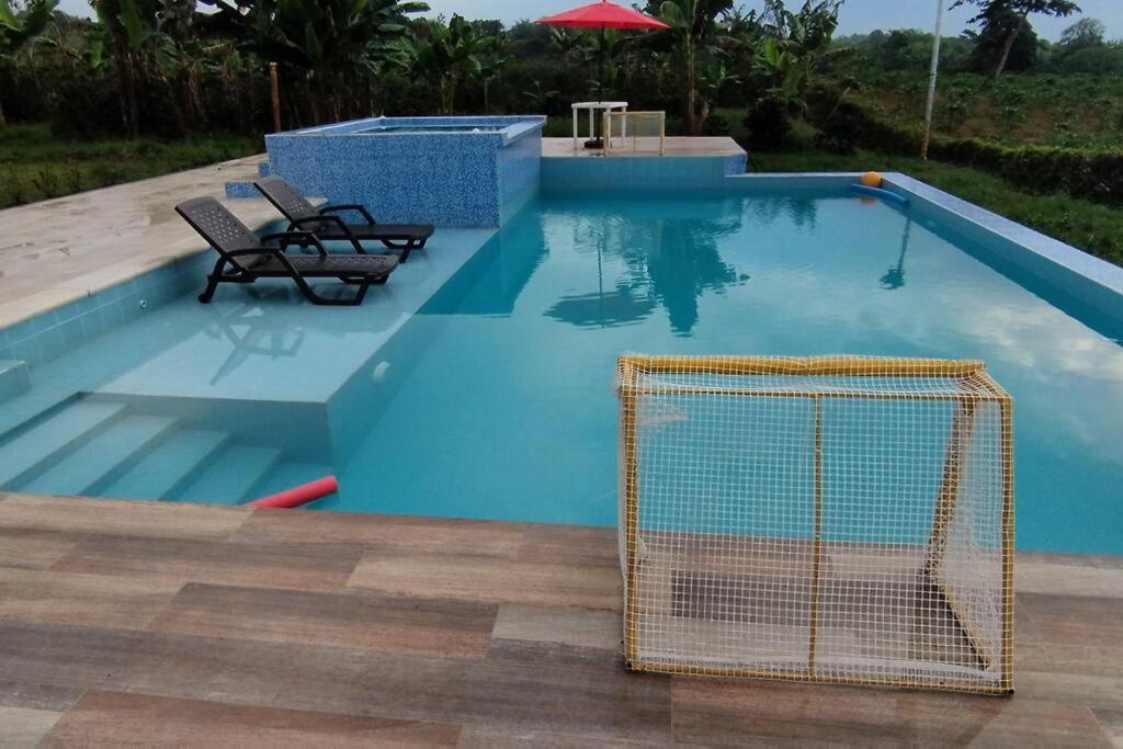 Finca En El Quindio Arrullo Cafetero Quimbaya Kültér fotó